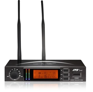 JTS UHF PLL Single Channel True Diversity Wireless Receiver, 606-642MHz