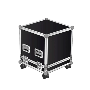 FBT Flight-case for 2 x Mitus 212