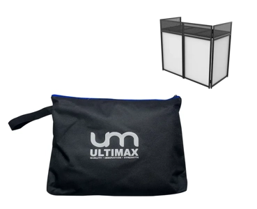 Ultimax Combi Booth XL Lycra Cover, White with Carry Bag