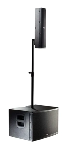 FBT CS 1000 Compact line array integr. system: 6x3" SAT + 12" SUB - 600Wrms+400Wrms