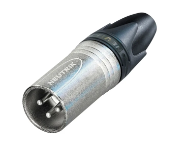 Neutrik 3 pole cable connector, male
