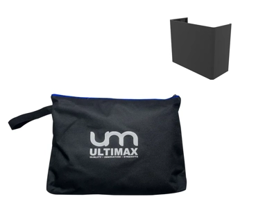 Ultimax Truss Booth Lycra Cover, Black with Carry Bag
