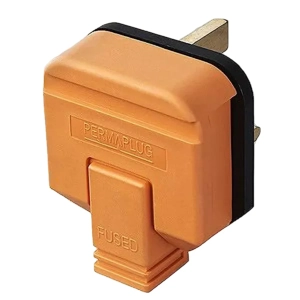 Masterplug 13A HD PLUG ORANGE
