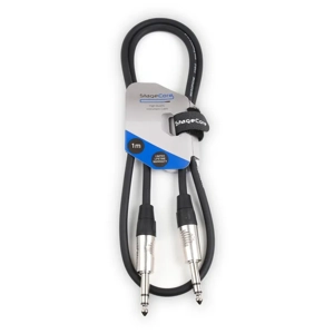 StageCore CORE161LU1BK 6.35mm Jack Plug - 6.35mm Jack Plug, Audio Cable