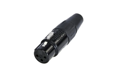 Neutrik REAN RC3F-BAG-D - Female XLR Cable Mount, Silver plated contacts, BULK 100pcs