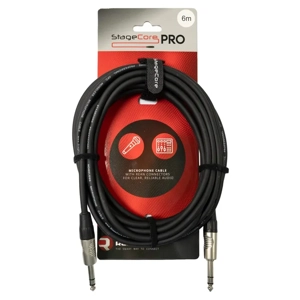 StageCore PRO161LU6BK REAN 6.35mm Jack Plug - 6.35mm Jack Plug, Audio Cable, LU6