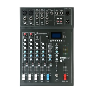 Studiomaster CLUB XS6+ 6 Channel Mixing Console with Bluetooth & DSP