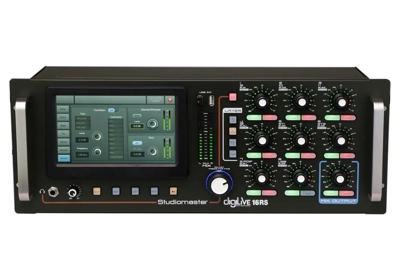 Studiomaster - 16 Input 8 Output Digital 19" Rack Mixer