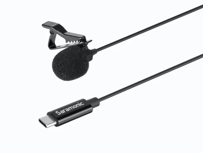 Saramonic Lavalier Microphone with USB Type-C devices