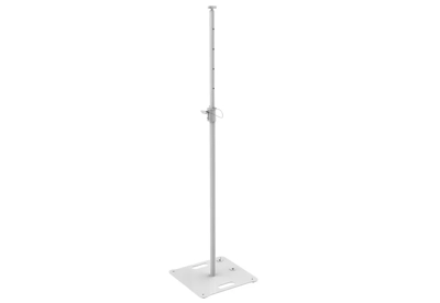 Ultimax Flat base floor stand, Max Height 240cm with 35mm fitting, 10kg base, Black