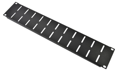 StageCore RK2NV 19" 2U Vent Rack Panel Black Finish