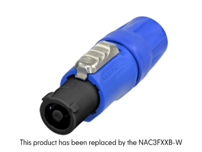 Neutrik powerCON - Cable connector, quick lock with securing lever - A Power in