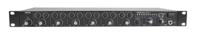 Q-Audio 7-Channel Mixer/Preamp with Microphone Talk Over