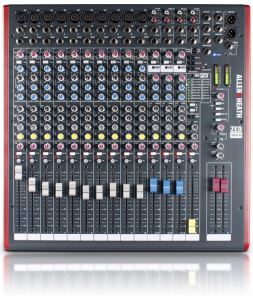 Allen & Heath ZED 16 FX Mixer 10 Mic/Line, 3 Stereo, USB ZED16FX and Sonar X1L.E