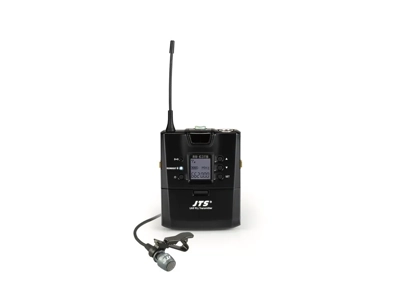 JTS Beltpack Transmitter with lapel microphone, 823-865MHz