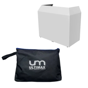 Ultimax DJ Booth Pro Replacement Lycra Cover - White