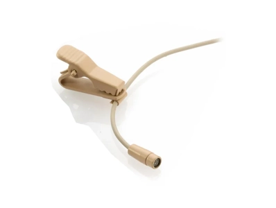 JTS Omni-directional Subminiature Lavaliere Microphone, Beige