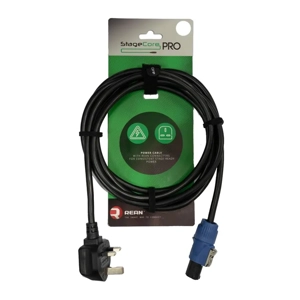 StageCore SC-RPCUK5M REAN PowerCon to 13A Twist Lock Cable, 3*1.5mm2, 5M