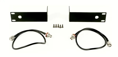 Q-Audio 1U, 19" rack mount kit for 1x 1960 wireless receiver