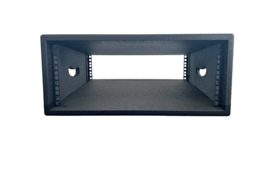 Cobra 4U 19" Rack Sleeve, Rack Strip Front & Rear, Painted Black