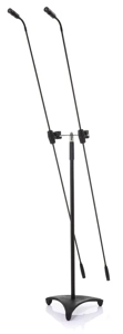 JTS Dual Floor Stand Microphone with Carbon Boom (with JS-22 MXC)