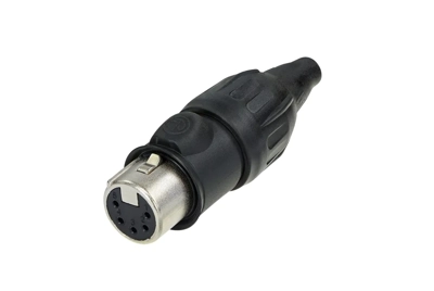 Neutrik 5 pole cable connector, female TOP
