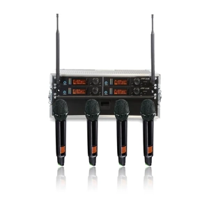 JTS UF 20 - 4 Channel Handheld All Racked Up System