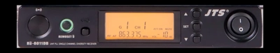 JTS UHF PLL Single Channel Diversity Wireless Receiver