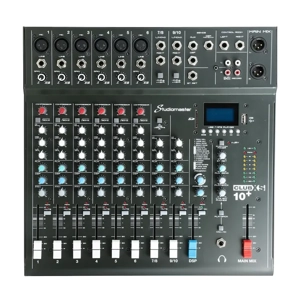 Studiomaster CLUB XS10+ 10 Channel Mixing Console with Bluetooth & DSP