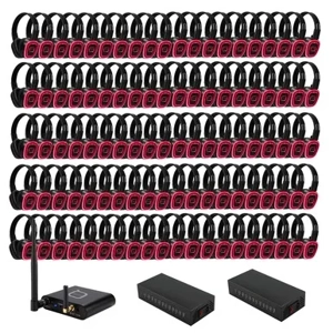 Silent Disco 100 way kit including Bluetooth transmitter and charger