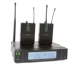 Q-Audio UHF Dual Channel True Diversity BP Wireless Mic System