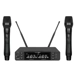 Q-Audio UHF Dual Channel True Diversity HH Wireless Mic System