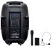 KAM RZ15AP V3 Portable PA System Twin Wireless Microphone Battery Bluetooth