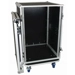 Cobra 19" 16U Standard rack case. 9/10mm plywood.  Depth: 520mm. Lids: 70mm.  W/Wheels