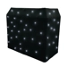 Ultimax Starcloth for DJBoothPro, WHITE LED, Black Molton Fabric, Incl. 65W DMX 