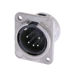 Neutrik 5 pole male XLR receptacle
