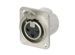 Neutrik 3 pole female receptacle