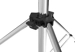 Ultimax Heavy Duty Lighting Stand (3 Section) c/w T-bar (extends to 3m high) in Chrome