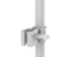Ultimax DJ Booth Lighting Pole Kit with Spigots and Carry Bag, White 