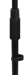 Ultimax Straight Microphone Stand with heavy, round cast-iron base