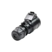 PCE Connector 16a 3p IP44 230v black