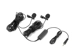 Saramonic Lavalier Microphone with 2 Microphone Capsules and Mic clips for DSLR Camera,