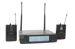 Q-Audio UHF Dual Channel True Diversity BP Wireless Mic System