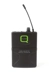 Q-Audio UHF Bodypack Transmitter, lavalier mic, cable, headset
