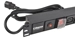 Cobra 19" PDU with 6 x IEC Socket to IEC Plug, 1.8m Cable