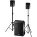 USED FBT Amico 10USB Active 15" Sub 2xTop PA System 900W RMS.   NEEDS TO BE HEARD TO BE BELIEVED.