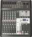 Q-Audio 8 Channel Mixer with FX and USB (19" rack mount kit included)
