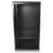 Cobra Wall Mounting Metal 19" Rack Cabinet Glass Door 18U 600mm Deep, Black, Flat Pack