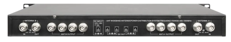 Q-Audio UHF Antenna Distribution Unit (4 Way)
