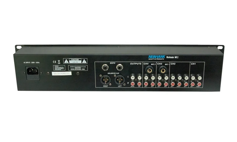 NewHank 7 Line in, 3 Mic, USB/SD/BlueTooth Player, 3 Stereo Out